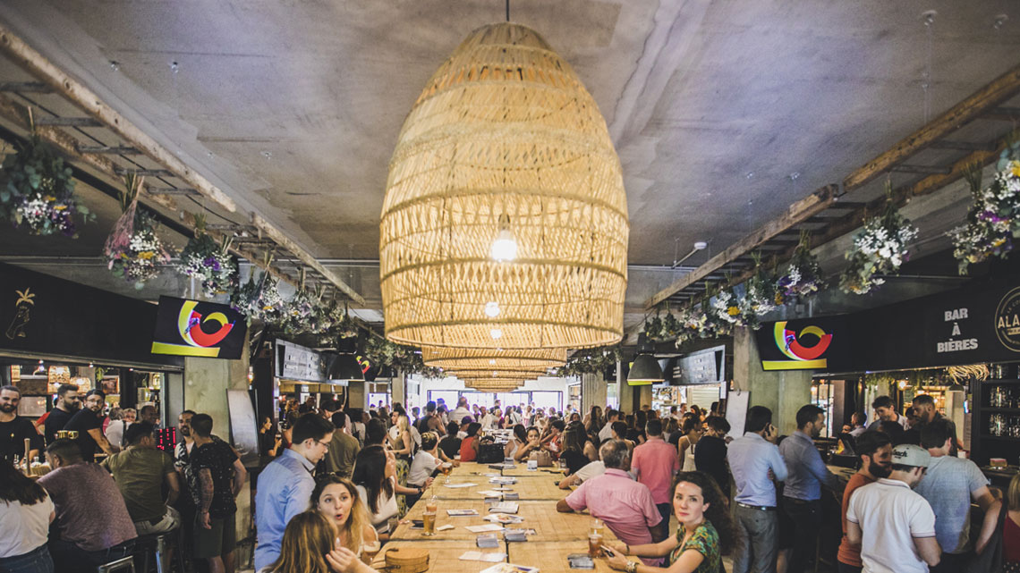 Les Halles Du Lez - Montpellier - Une scène d'expression gastronomique